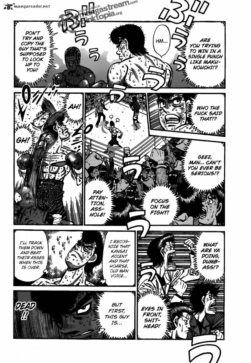 Hajime no Ippo: Fighting Spirit, Chapter 942 image 08